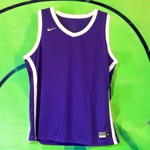 Nike Jersey Women's 2XL Dri-Fit Basketball Purple Tank Top, NWT
